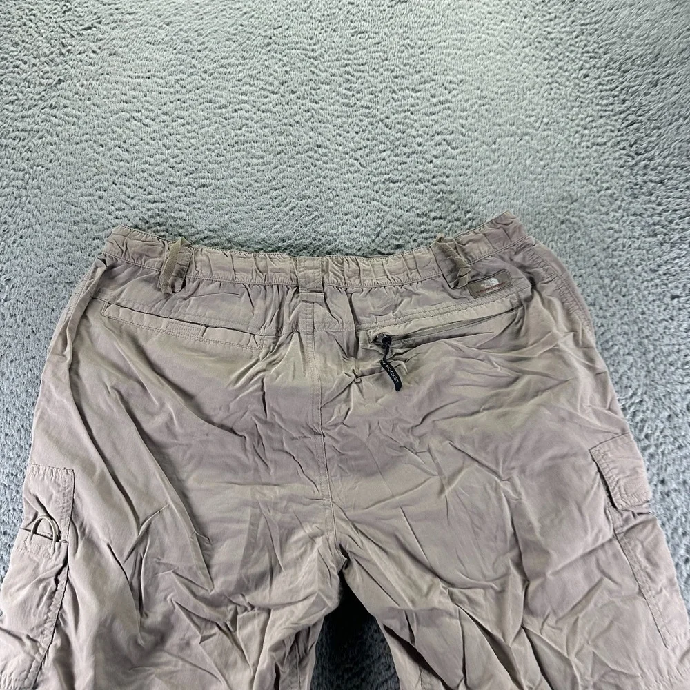 The North Face Shorts Mens L Brown Cotton Cargo Utility Workwear Hiking Travel